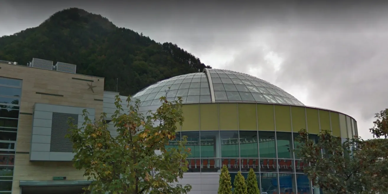 Termalni center Terme Laško s stekleno kupolo